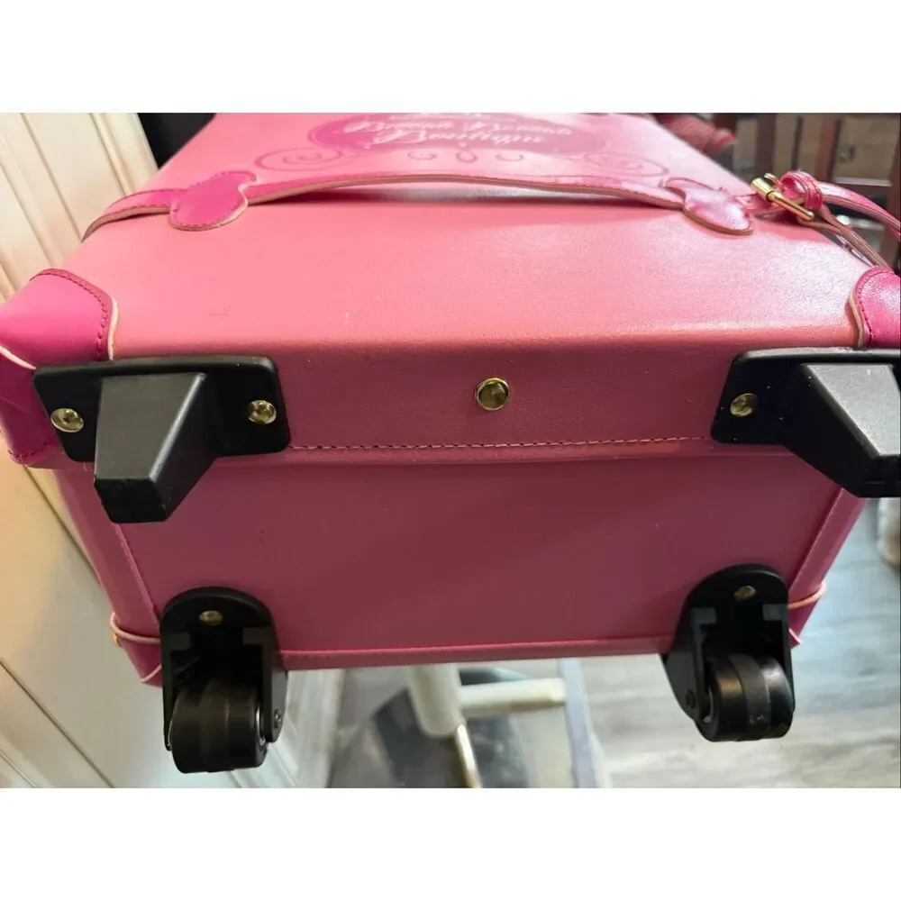 Disney Parks Bibbidi Bobbidi Boutique Disney Fantasy Cruise Ship Luggage Pink OS
